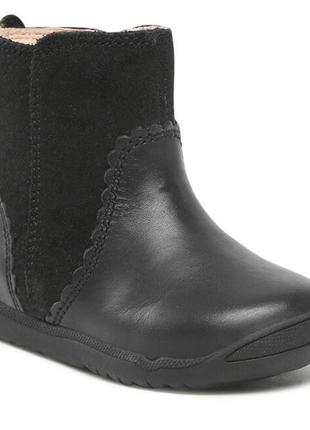 Шикарні демісезонні чобітки на дівчинку від італійського бренду geox, 25 розмір