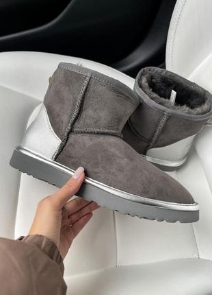 Ugg mini grey chromium