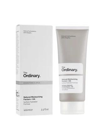 The ordinary natural moisturizing factors + ha увлажняющий крем с гиалуроновой кислотой, 100 мл1 фото