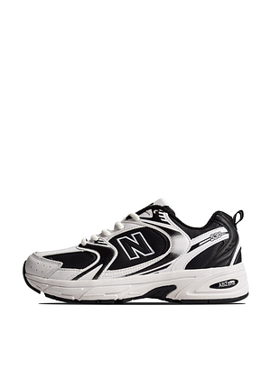 Чоловічі зимові кросівки new balance 530 ft black core white.