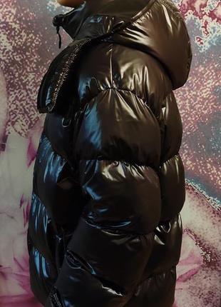 Зимова тепла стильна куртка пуховик, м2 фото