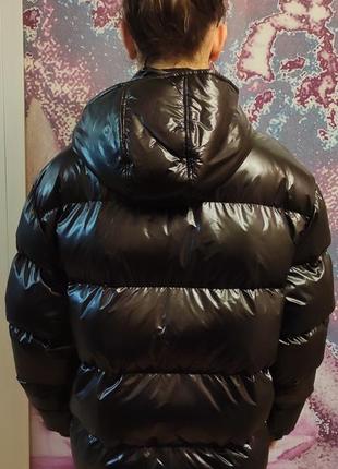 Зимова тепла стильна куртка пуховик, м3 фото
