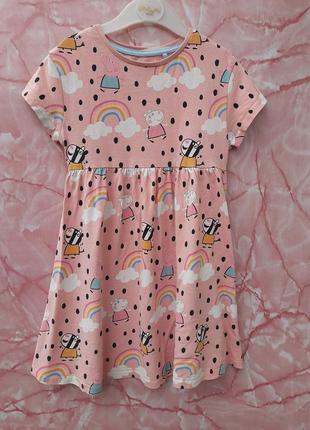 Летнее платье, платье, платье peppa, пеппа