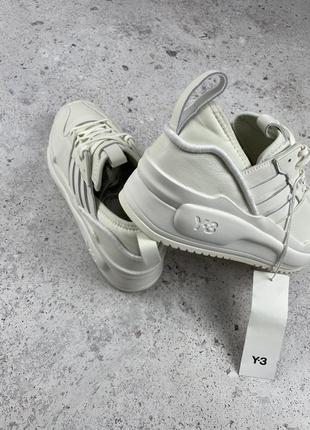 Adidas y-3 rivalry white кросовки унісекс оригінал5 фото