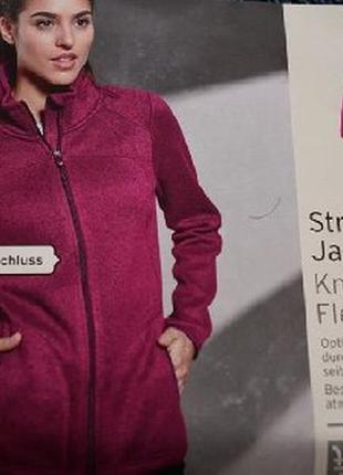 Женская флисовая кофта, толстовка, худи