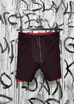 Спортивные шорты nike dri fit, оригинал, с термо шортами nike pro combat, для бега, беговые, легкие, для тренировок, зала, регулируются, мягкие8 фото