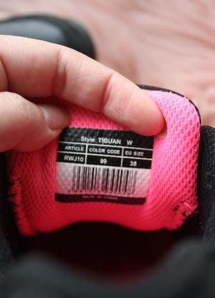 Кроссовки черные с розовым demix tiguan 38р (к000)5 фото