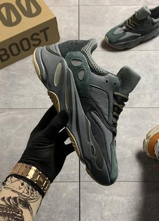 Yeezy boost 700 teal blue., женские кроссовки адидас изи буст