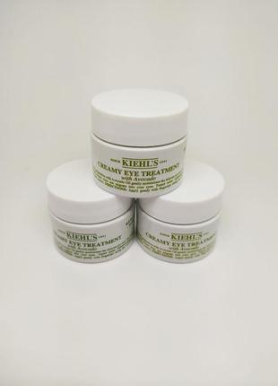 Питательный крем для кожи вокруг глаз kiehl's creamy eye treatment with avocado1 фото