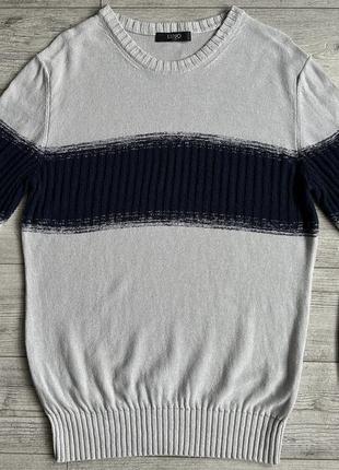Кофта\джемпер liu jo linen-cotton knitted jumper1 фото