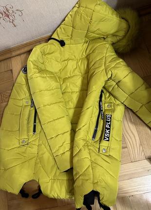 Супер модне пальто,плащ подовжена куртка,для дівчинки 7-13 років,з ременем гірчичного кольору6 фото