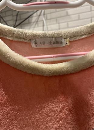 Теплое платье для дома 5