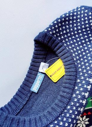 Новый новогодний свитер с мигалками артикул: 179693 фото
