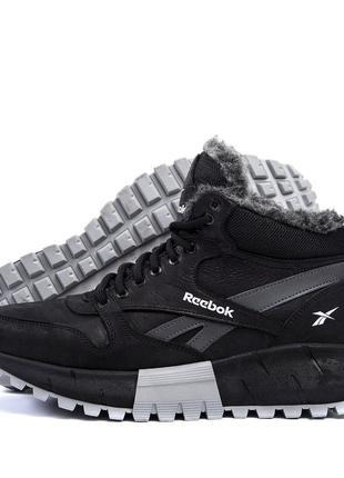 Чоловічі зимові шкіряні черевики reebok