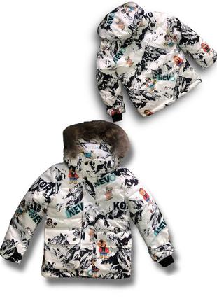 Куртка детская зима teddy от 5 до 12 лет 3 цвета6 фото