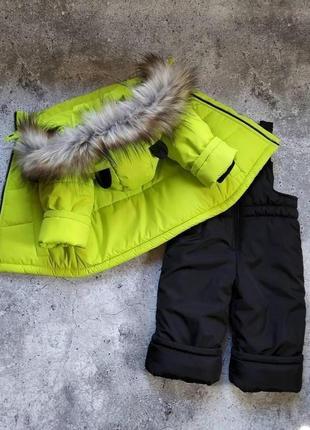Зимний комплект (куртка и комбинезон)
