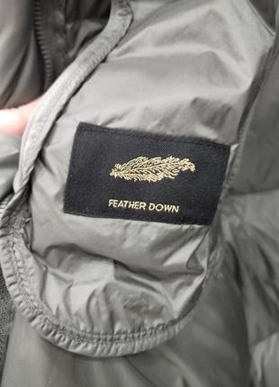 Натуральный пуховик massimo duti