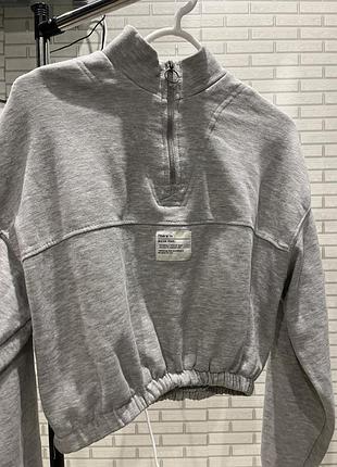 Укороченный свитшот