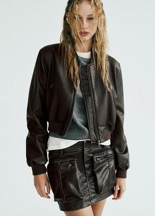 Куртка бомбер zara, розмір l