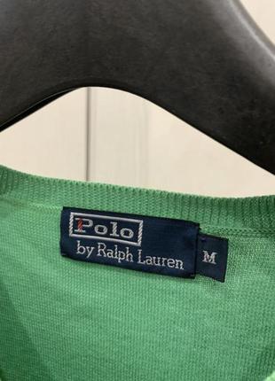 Polo ralph lauren slim fit cotton джемпер светр3 фото