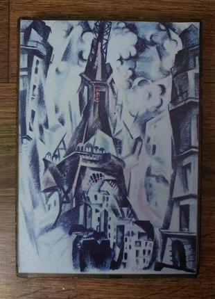 💙картина для декора robi delaunay 1885-1941 la tour eiffel💙