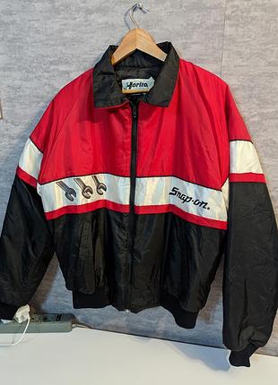 Vintage винтажная куртка horizon jacket snap-on talon zipper made in usa3 фото