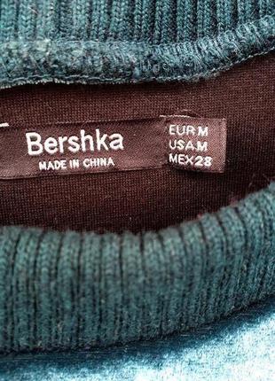 Крутой меховой свитшот реглан кофта oversize bershka4 фото