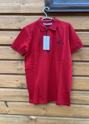 Футболка поло в стиле calvin klein