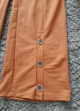 Стильные, коричневые брюки от zara6 фото