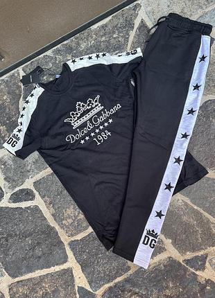 Спортивный костюм в стиле dolce&amp;gabbana