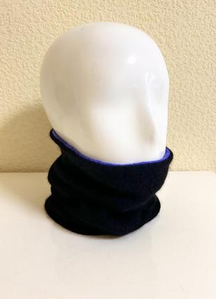 Бафф, снуд из натурального кашемира двухцветный