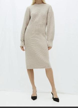 Теплое базовое платье от h&m👌