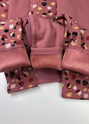 Тёплые лосины на меху s.oliver для девочек на 2, 3 года и 8 лет4 фото