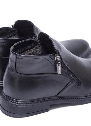 Мужские  зимние кожаные ботинки натуральной кожи vankristi6 фото
