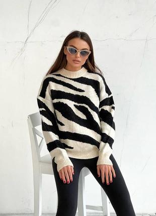 Свитер в стиле oversize