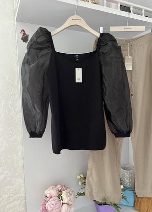 Нарядная блузка батал бохо river island