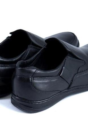 Чоловічі шкіряні туфлі matador officer shoes4 фото