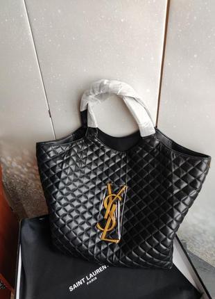 Брендовая сумка-шоппер в стиле ysl (ив сен лоран)♥️