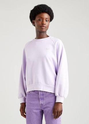 Snack sweatshirt purple levi's оригінал