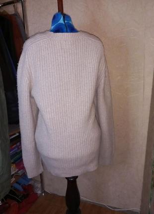 Allsaints шерстяной свитер крупной вязки 50-52 размер4 фото