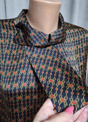 Красивая блуза zara basic4 фото