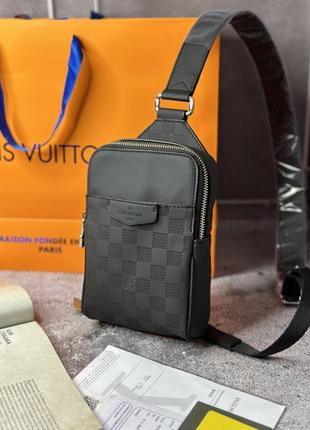 Чоловіча сумка  louis vuitton outdoor slingbag infini1 фото