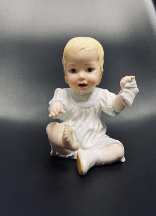 Фарфоровая статуэтка мальчик ребенок lenox2 фото