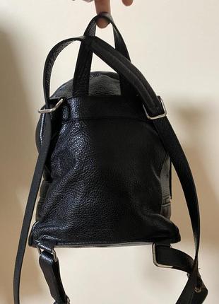 Сумка рюкзак, женочний рюкзак, шкіряний рюкзак6 фото