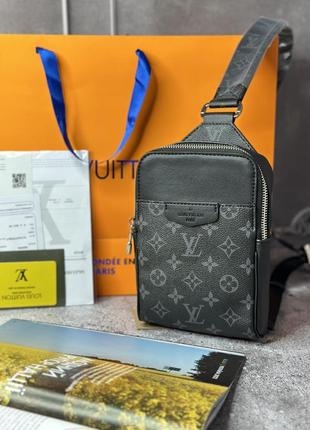 Сумка чоловіча  louis vuitton outdoor slingbag eclipse