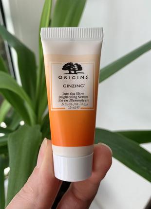 Сироватка для шкіри origins ginzing™ into the glow