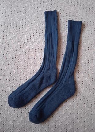 Высокие термоноски из мериносовой шерсти 41-43 гольфы шерстяные теплые термо носки шерсть мериноса носки1 фото