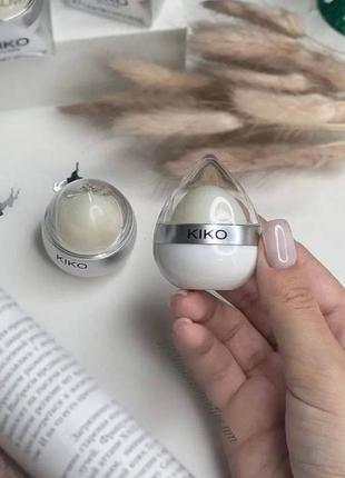 Увлажняющий бальзам для губ kiko milano drop lip balm 01