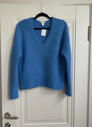 Пуловер з м'якої пряжі з додаванням альпаки