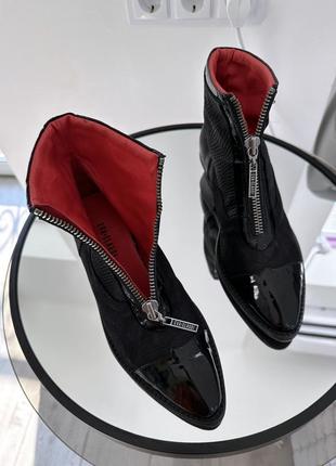 Эксклюзивные кожаные ботинки eva &amp; claudi3 фото